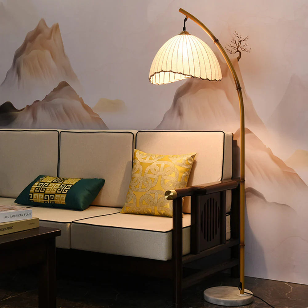 Lumiéra - Japandi Bamboo Floor Lamp
