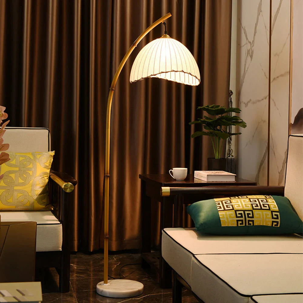 Lumiéra - Japandi Bamboo Floor Lamp