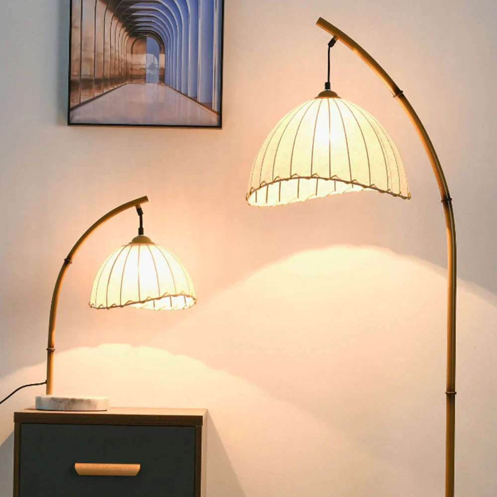 Lumiéra - Japandi Bamboo Floor Lamp