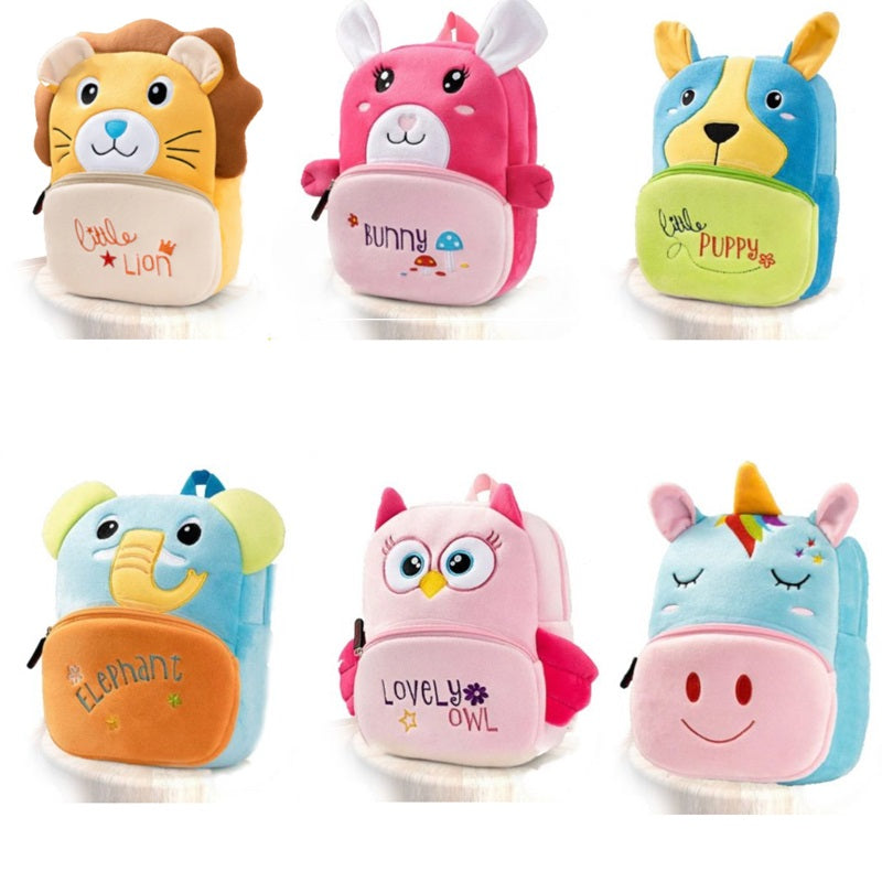 SnuggleBuddy - Cozy Animal Plush Backpack