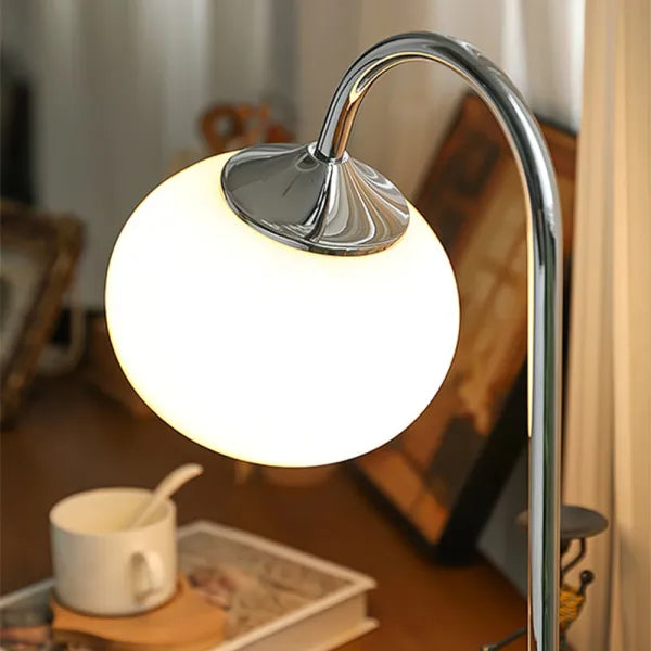 Lumière - Modern Glass and Metal Table Lamp