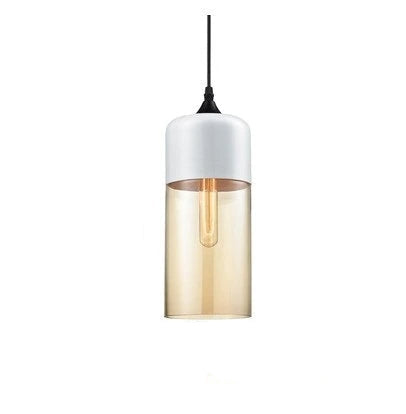 Lumiéra - Japandi Glass and Wood Pendant Light