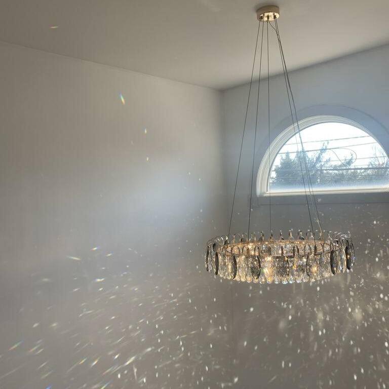 CrystalGlow - Modern K9 Crystal Chandelier