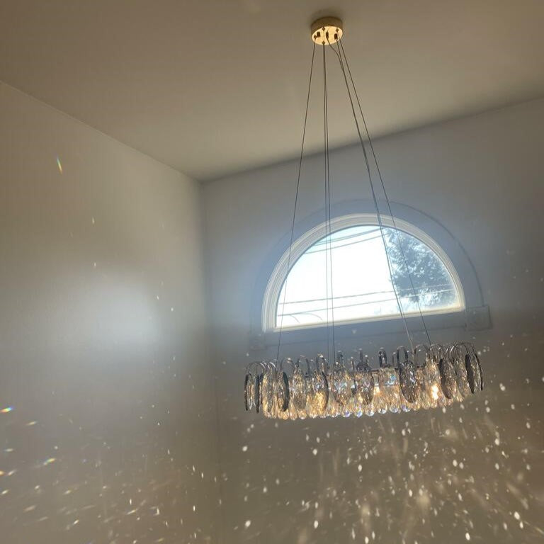 CrystalGlow - Modern K9 Crystal Chandelier