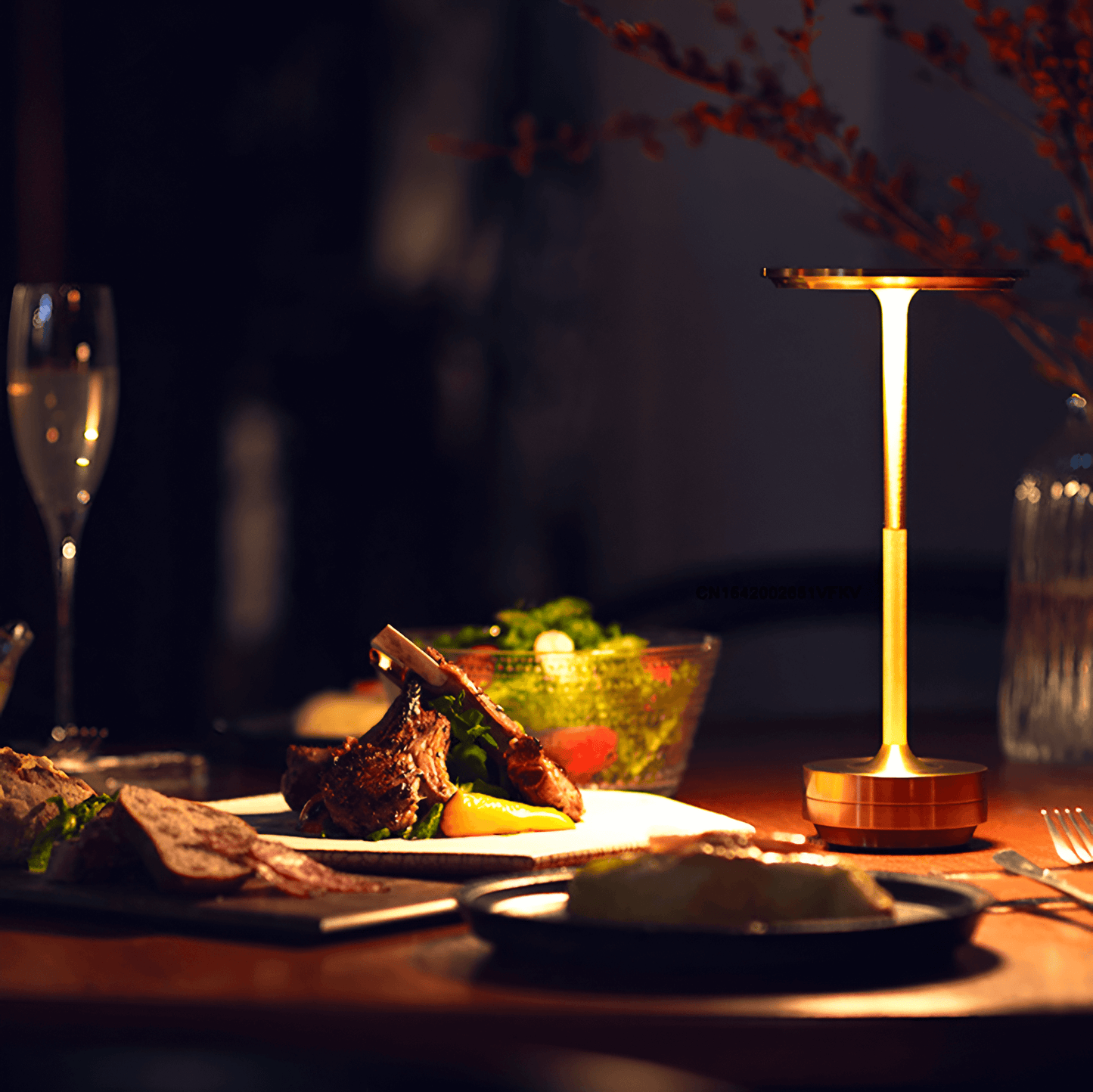 LumiAura – Wireless Rechargeable Mood Light