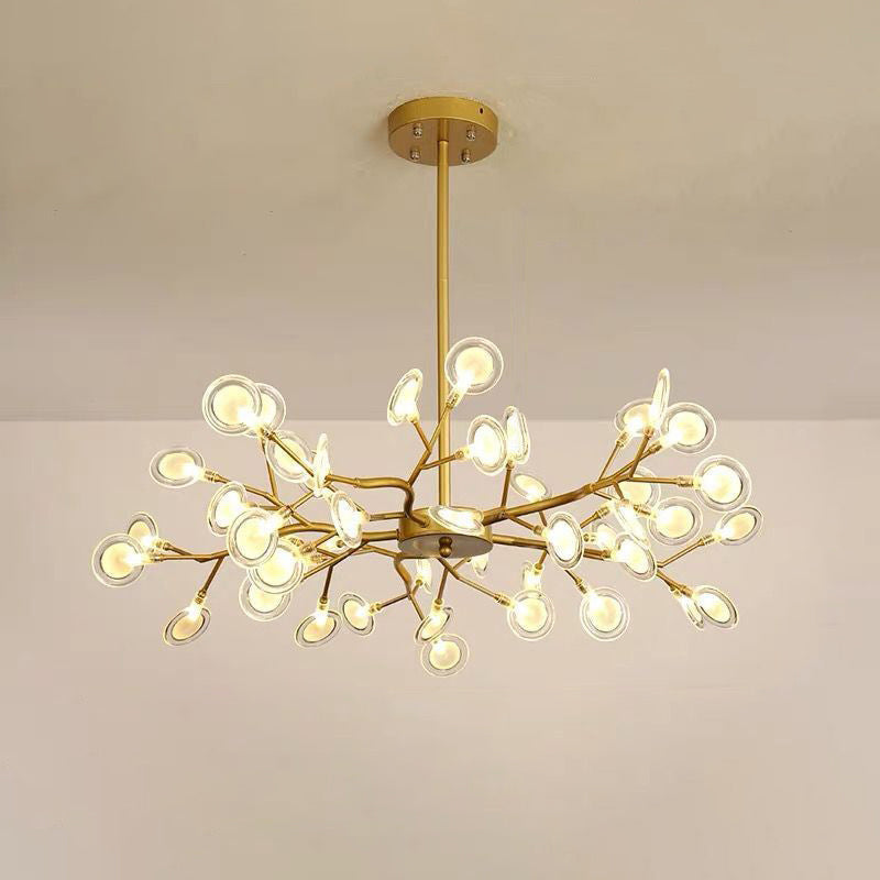 LumaTwinkle - Firefly-Inspired LED Branch Chandelier
