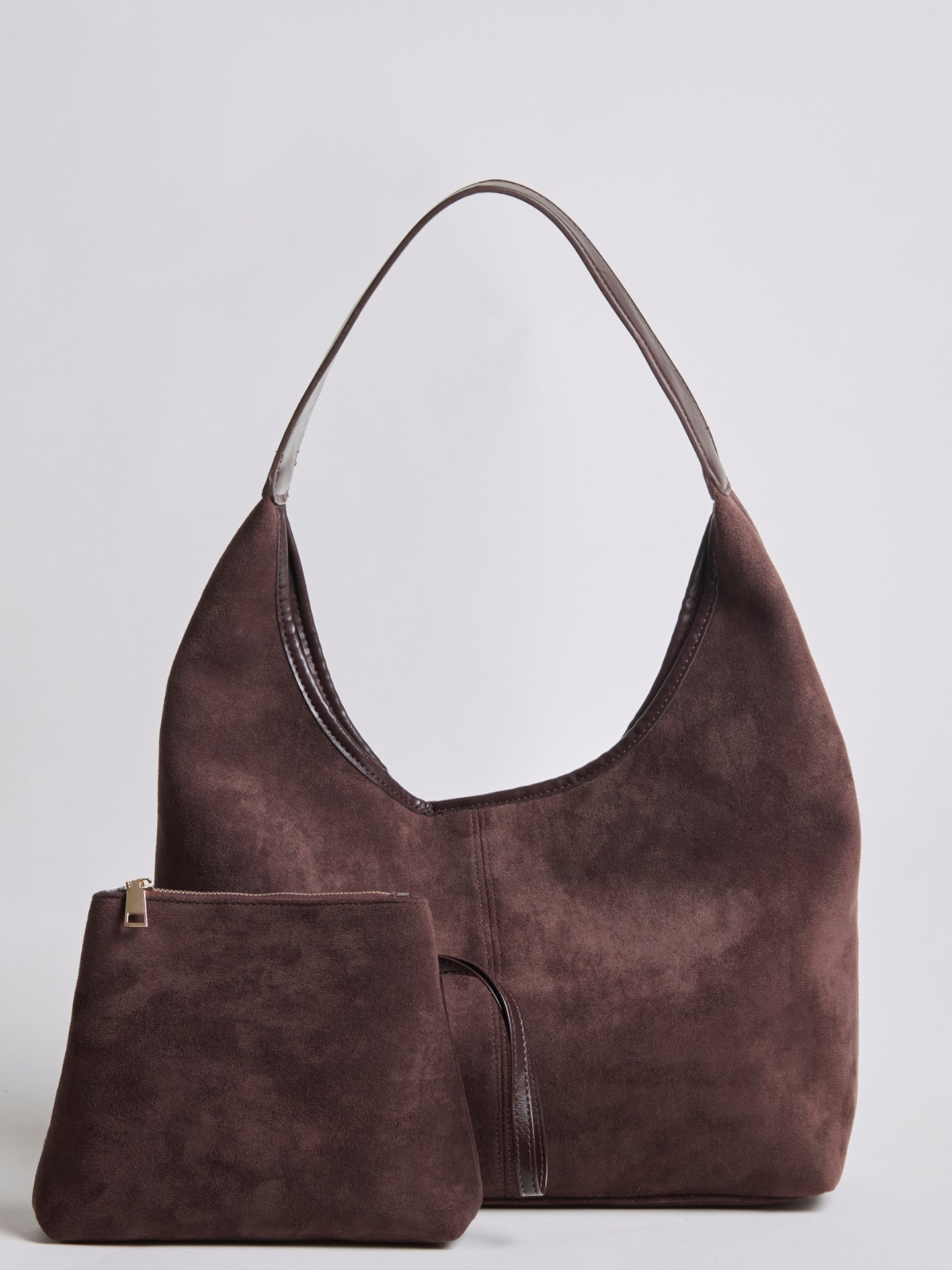 Sienna Luxe – Versatile Suede Leather Tote Bag