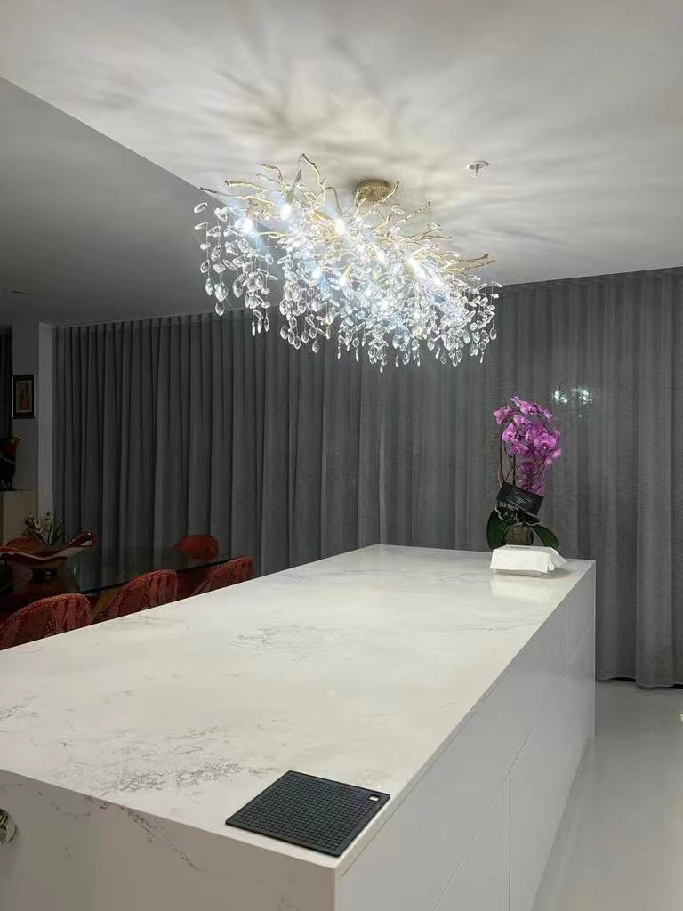 Lumiéra - French-Inspired Crystal Branch Chandelier