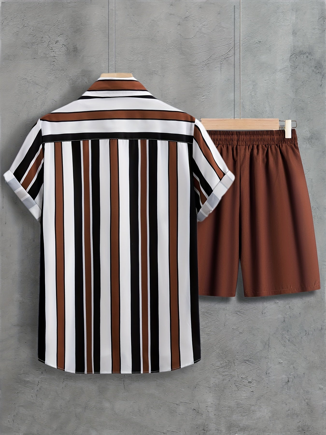 Sierra - Women's Striped Loungewear Set, Breathable Two-Piece Summer Outfit-3