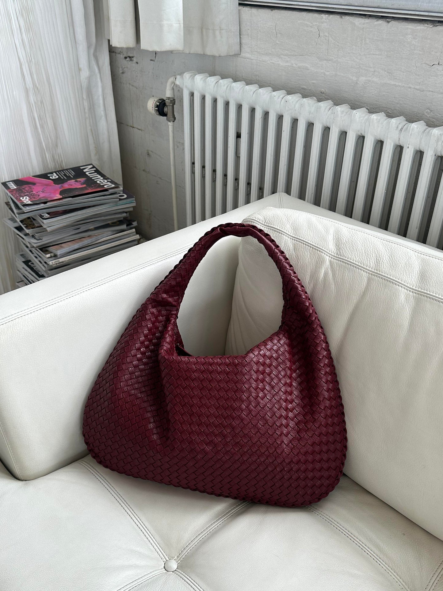 Solaya – Women's Everyday Statement Bag | Wine Red Shoulder Bag