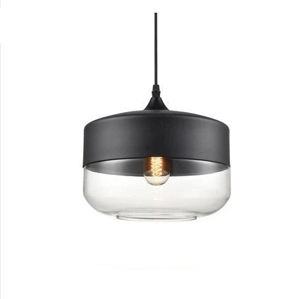 Lumiéra - Japandi Glass and Wood Pendant Light