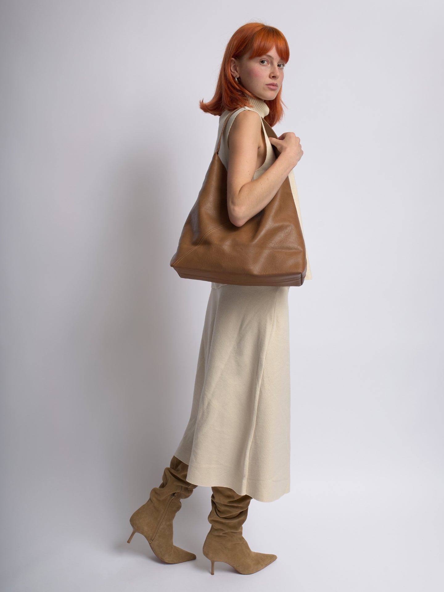 Livia – Everyday Vegan Leather Shoulder Bag