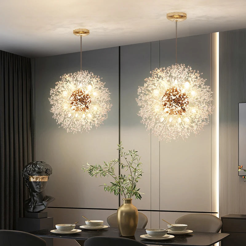 LumiLuxe - Modern Crystal Chandelier