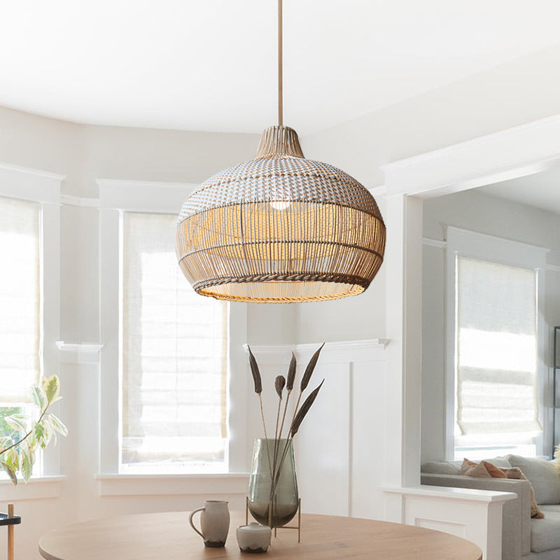 Lumiéra - Handwoven Rattan Pendant Light
