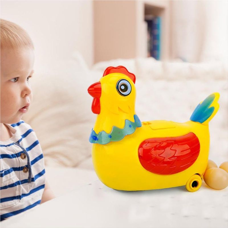 HappyCluck - Interactive Electric Baby Hen Toy