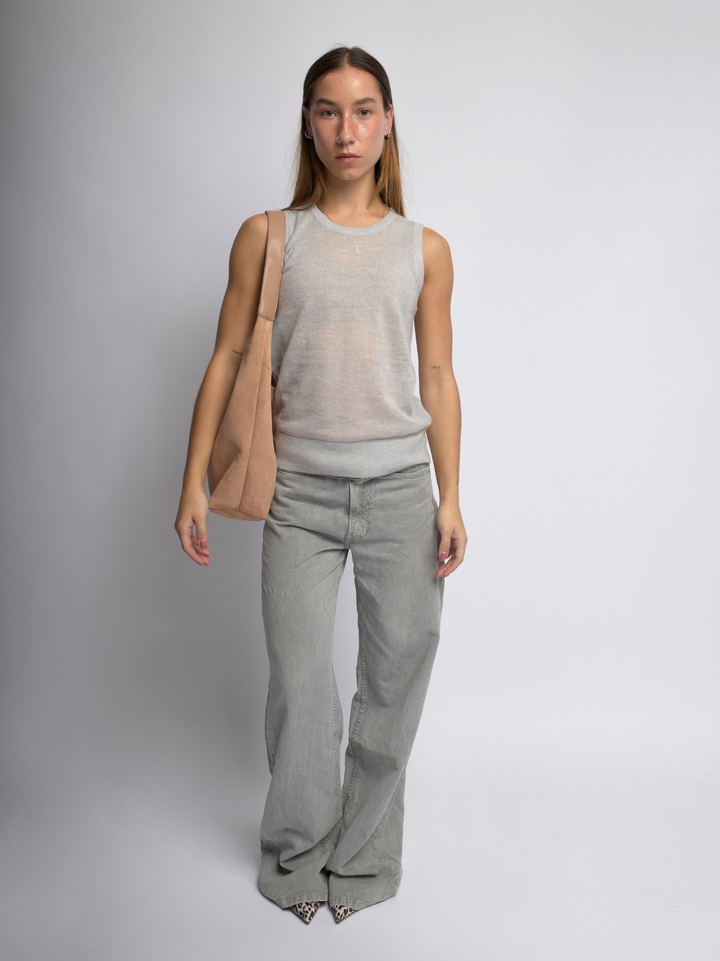 Sienna Luxe – Versatile Suede Leather Tote Bag