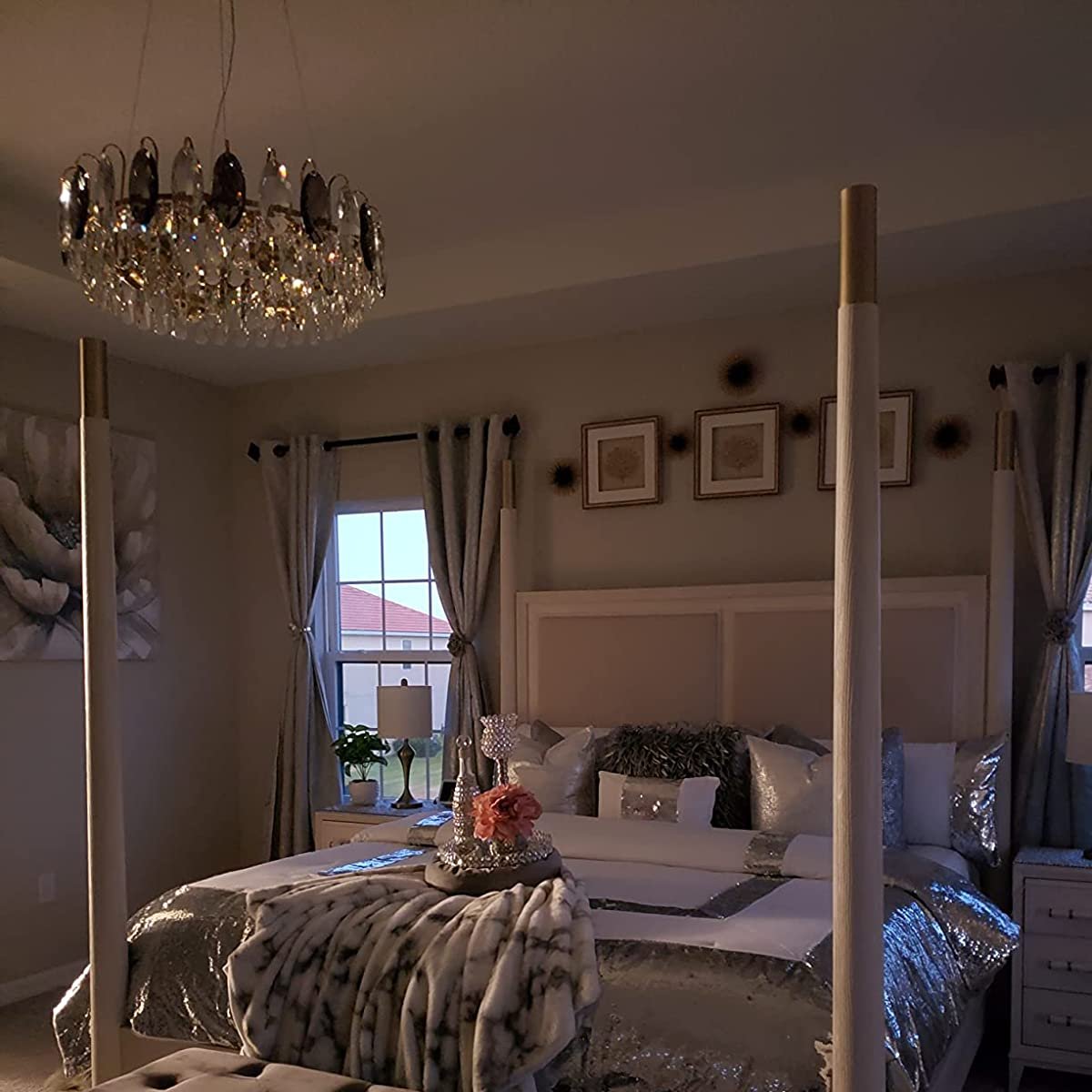 CrystalGlow - Modern K9 Crystal Chandelier
