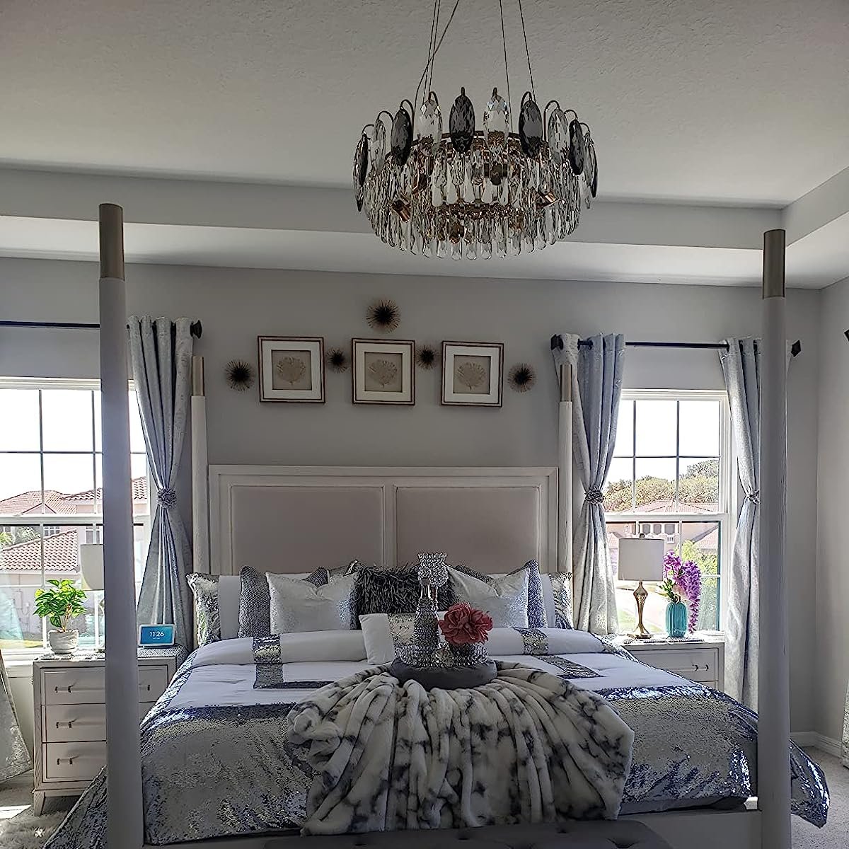CrystalGlow - Modern K9 Crystal Chandelier