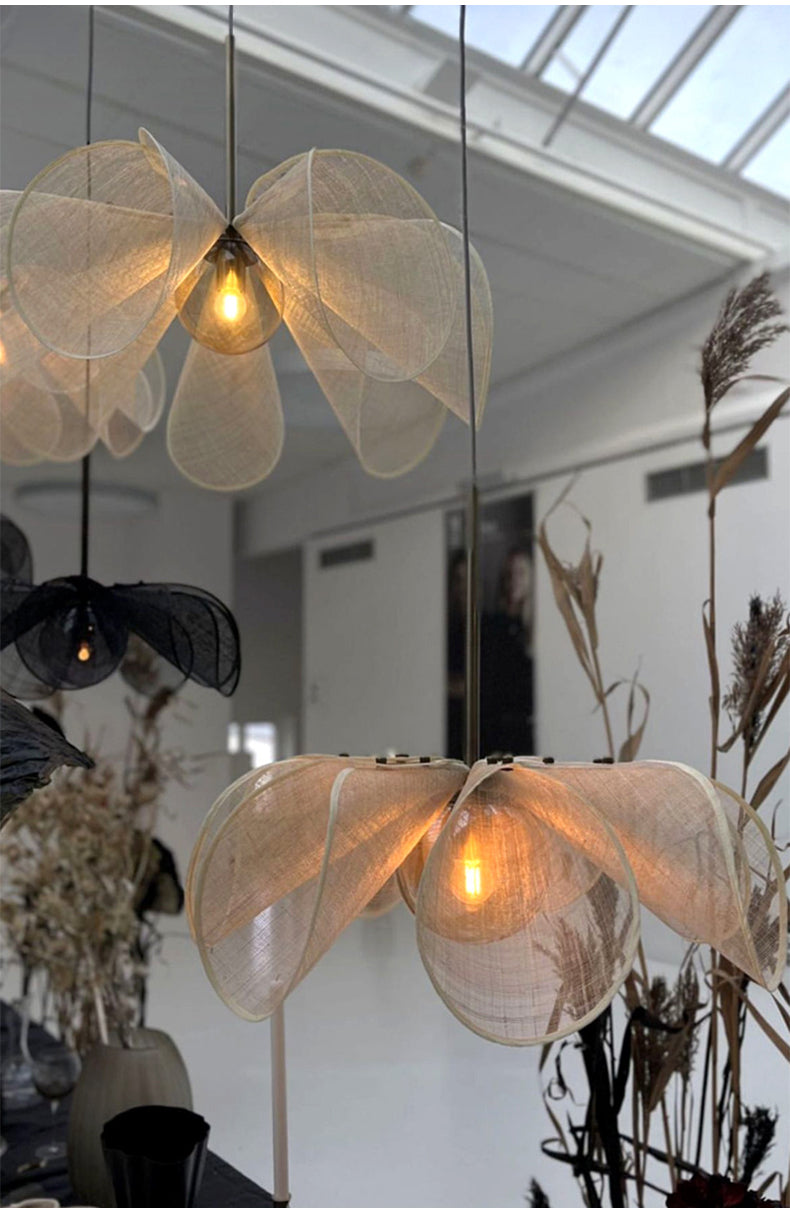 Lumiéra - Japandi Flower Ceiling Light