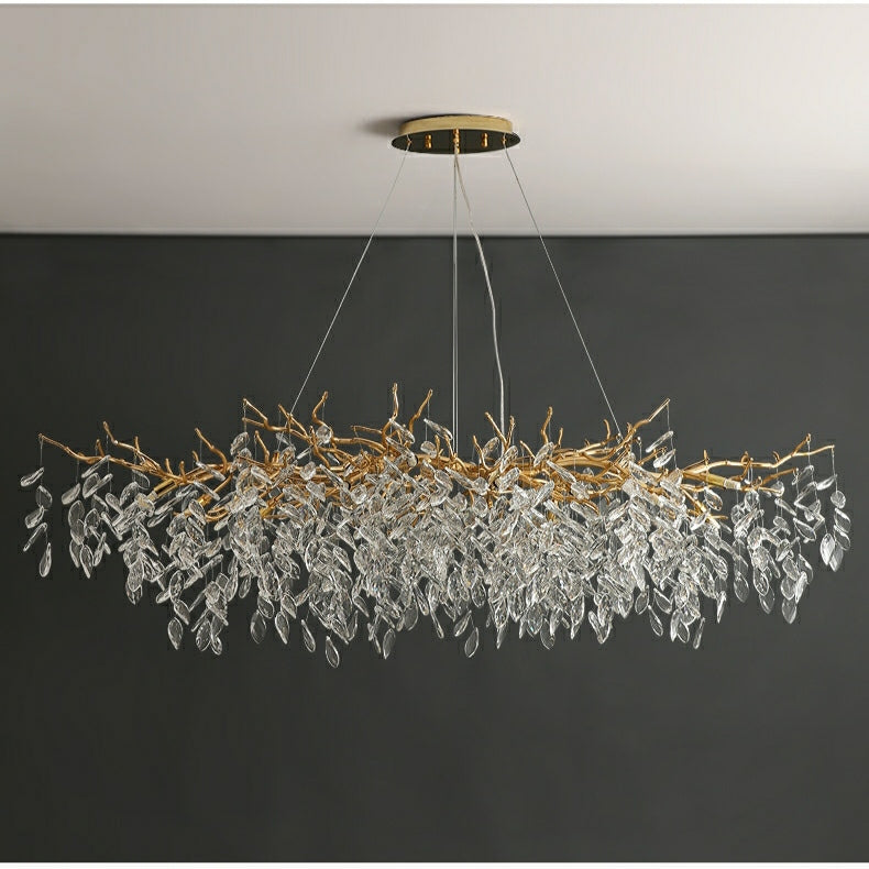 Lumiéra - French-Inspired Crystal Branch Chandelier