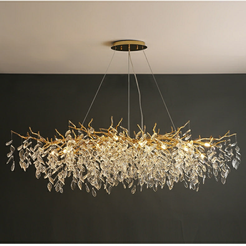 Lumiéra - French-Inspired Crystal Branch Chandelier