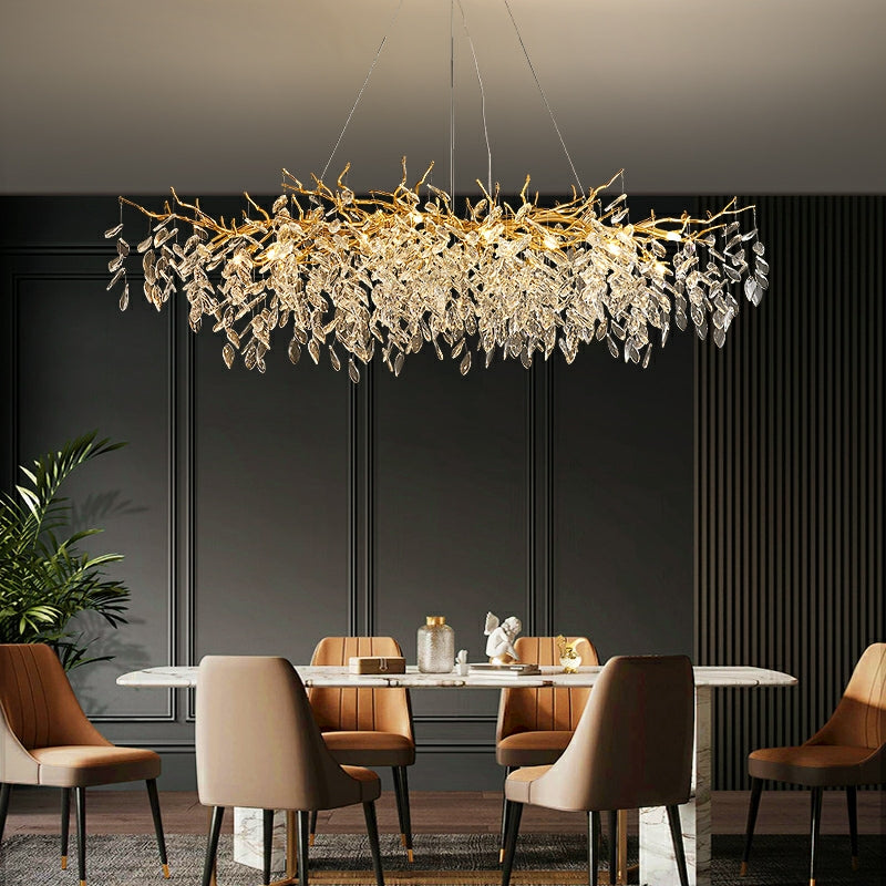 Lumiéra - French-Inspired Crystal Branch Chandelier