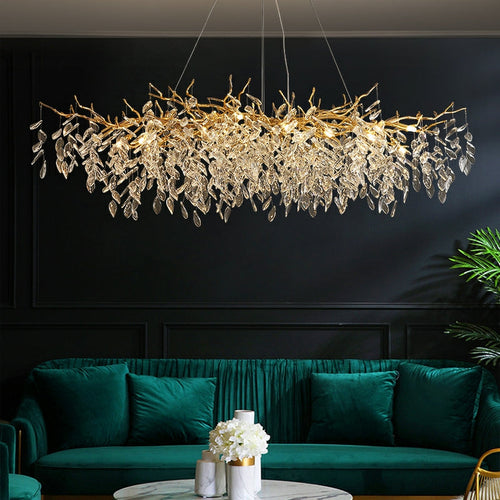 Lumiéra - French-Inspired Crystal Branch Chandelier
