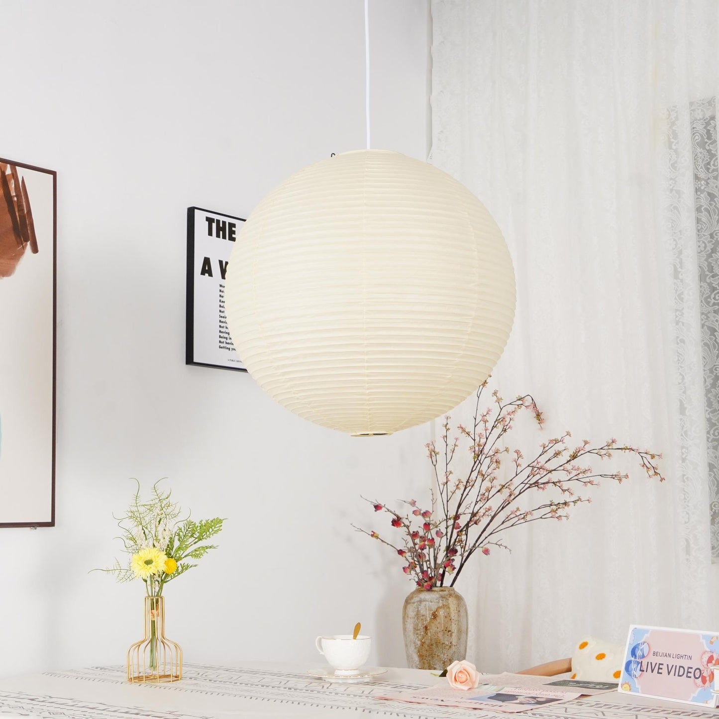 Lumière - Modern Japanese-Style Pendant Light