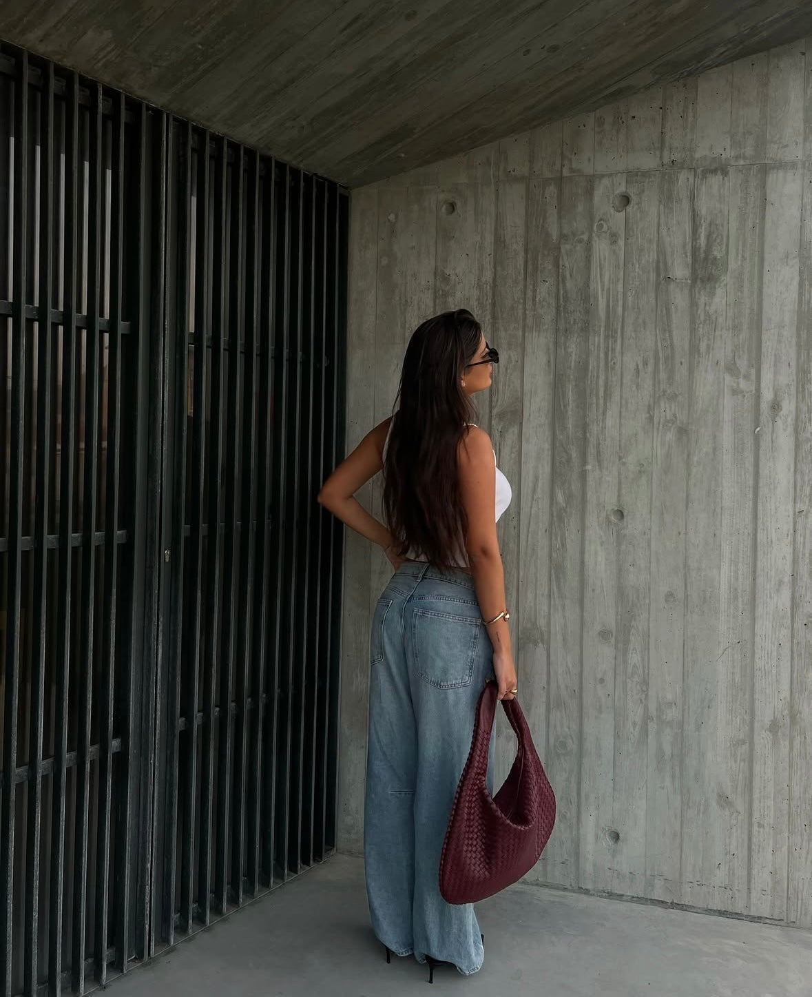 Solaya – Women's Everyday Statement Bag | Wine Red Shoulder Bag