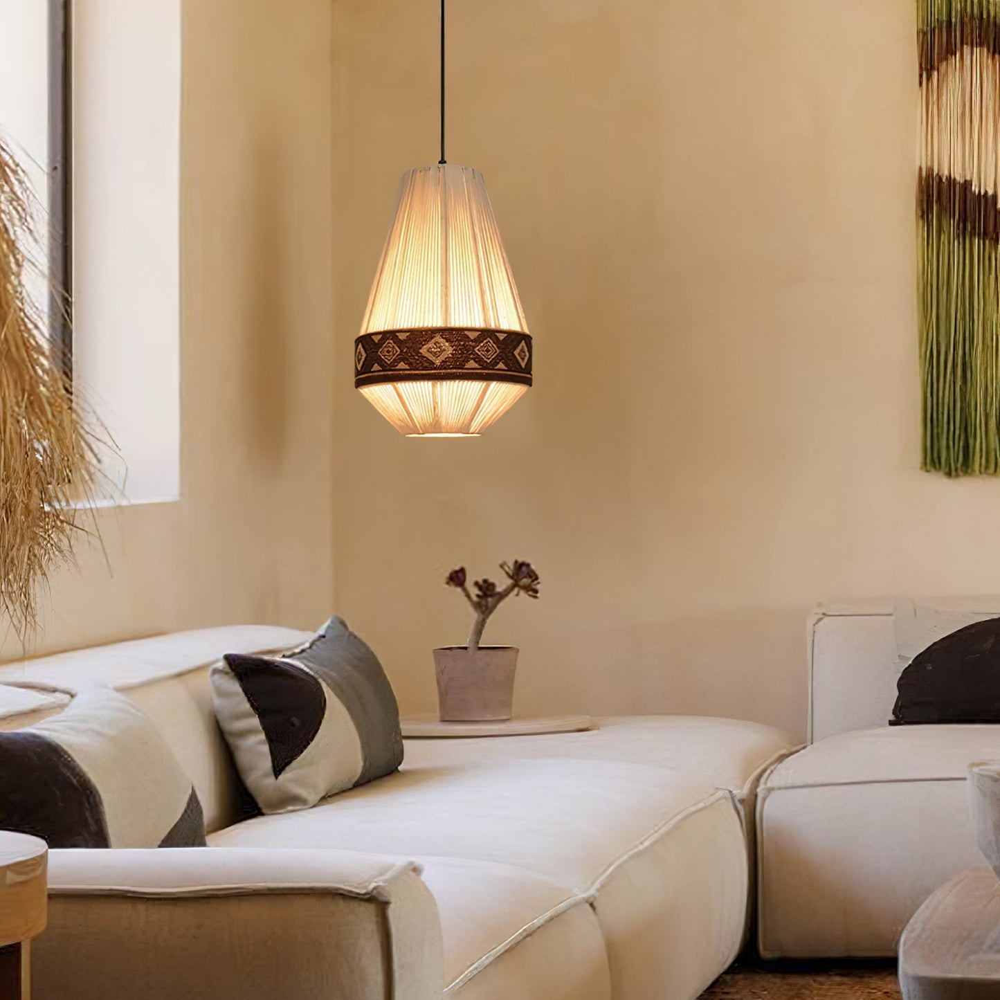 LumaBoho - Chic Bohemian Fringe Pendant Light