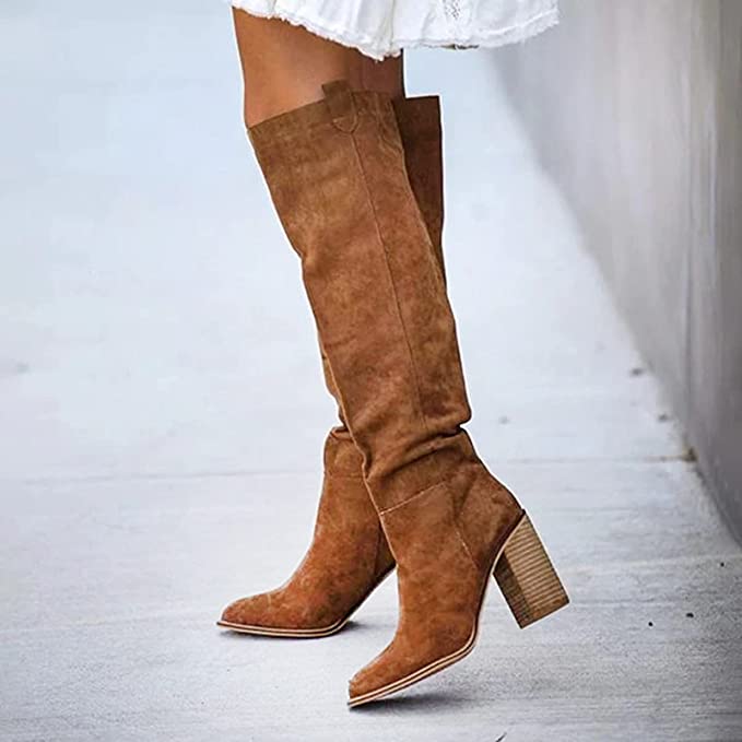 Zepha - Women's Casual Knee-High Boots