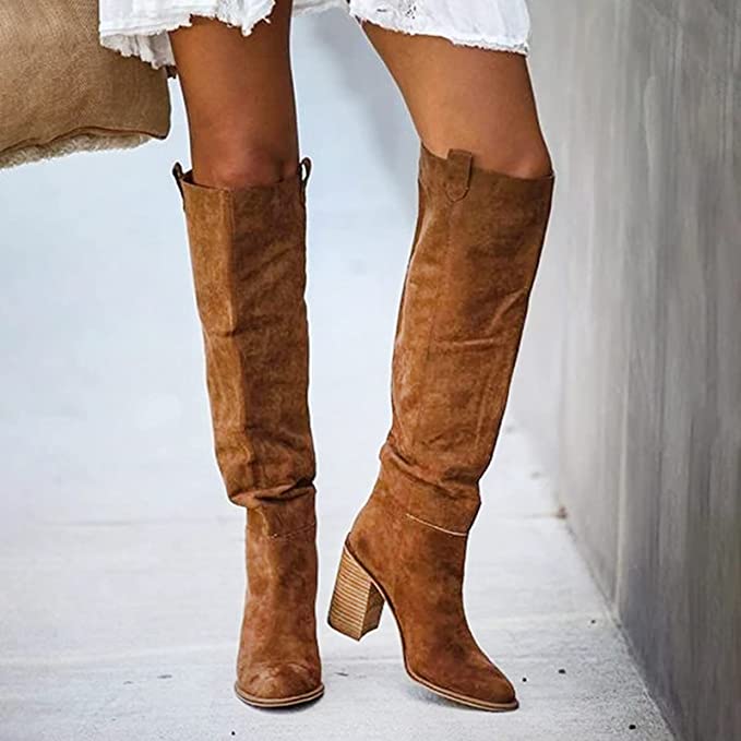 Zepha - Women's Casual Knee-High Boots