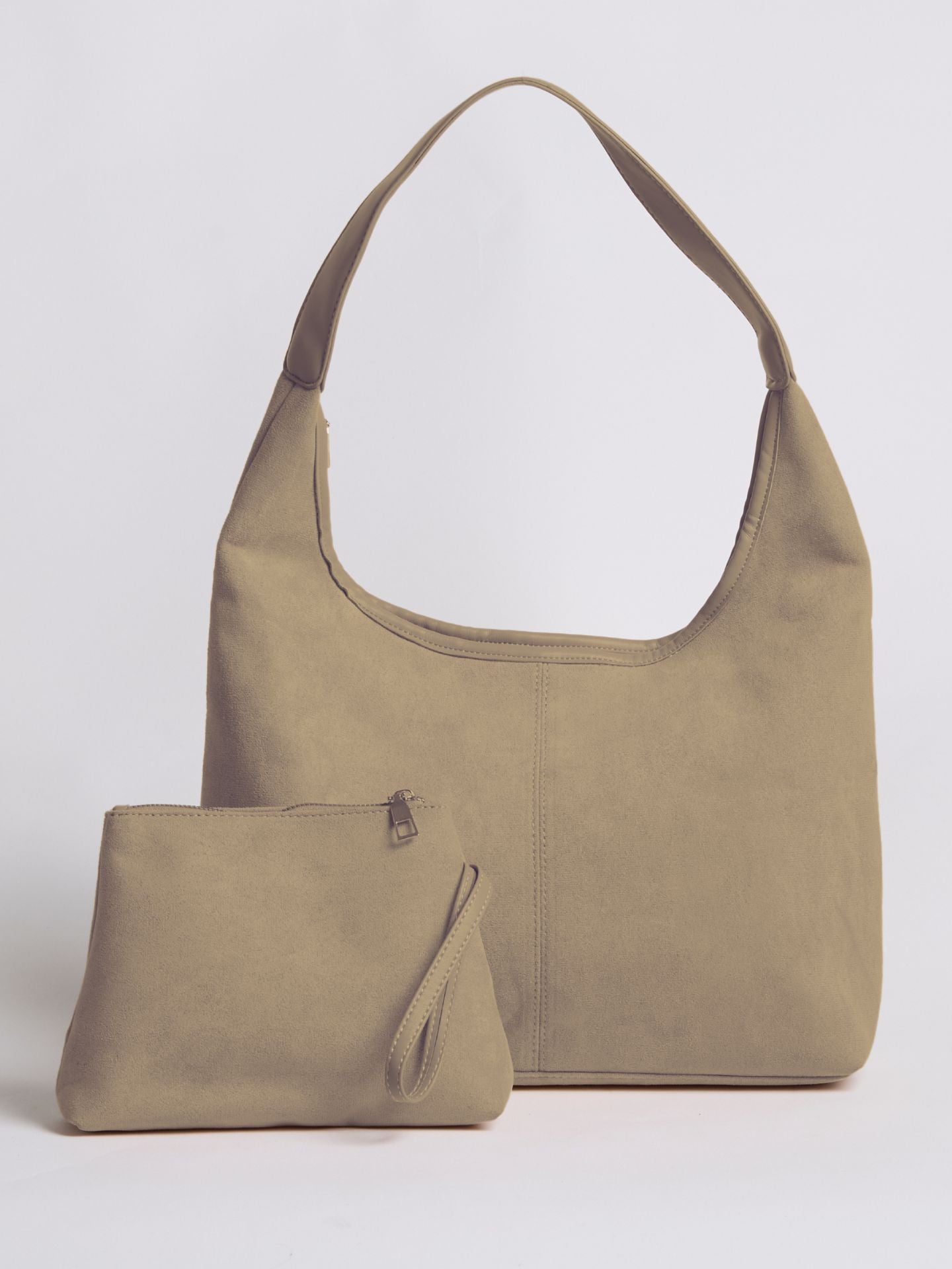 Sienna Luxe – Versatile Suede Leather Tote Bag