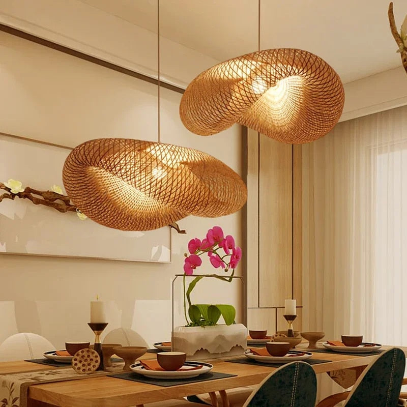 Lumiéra - Handwoven Bamboo Pendant Light