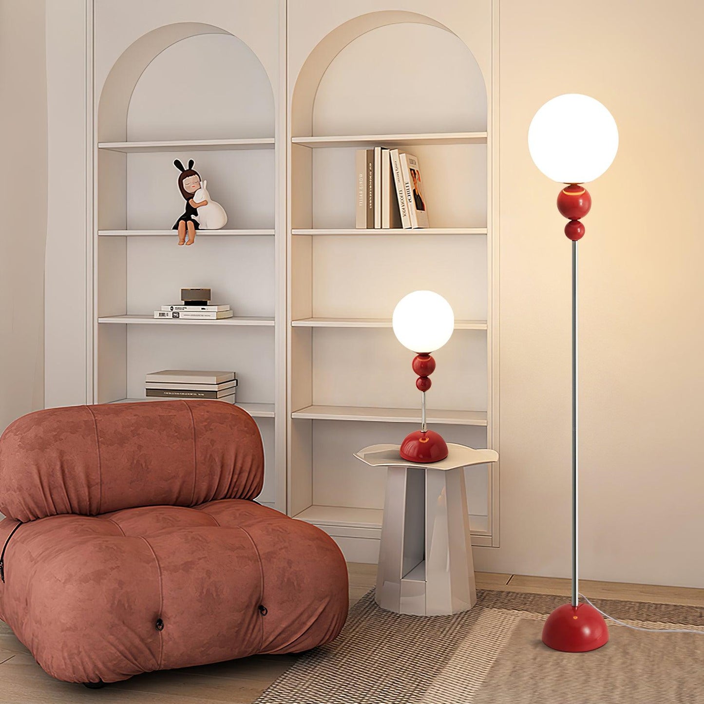 ClaraGlow - Modern LED Floor Lamp