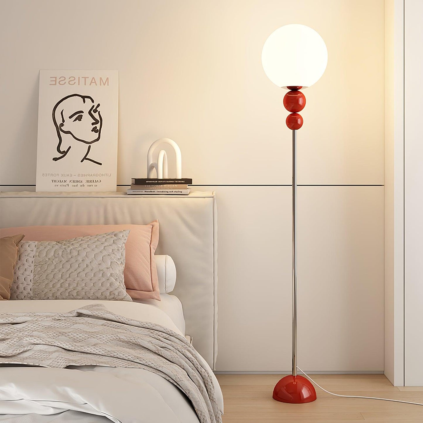 ClaraGlow - Modern LED Floor Lamp