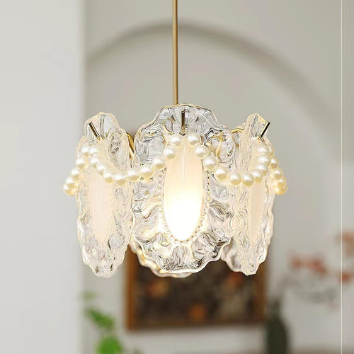 Lumiéra - Floral Glass Pendant Light
