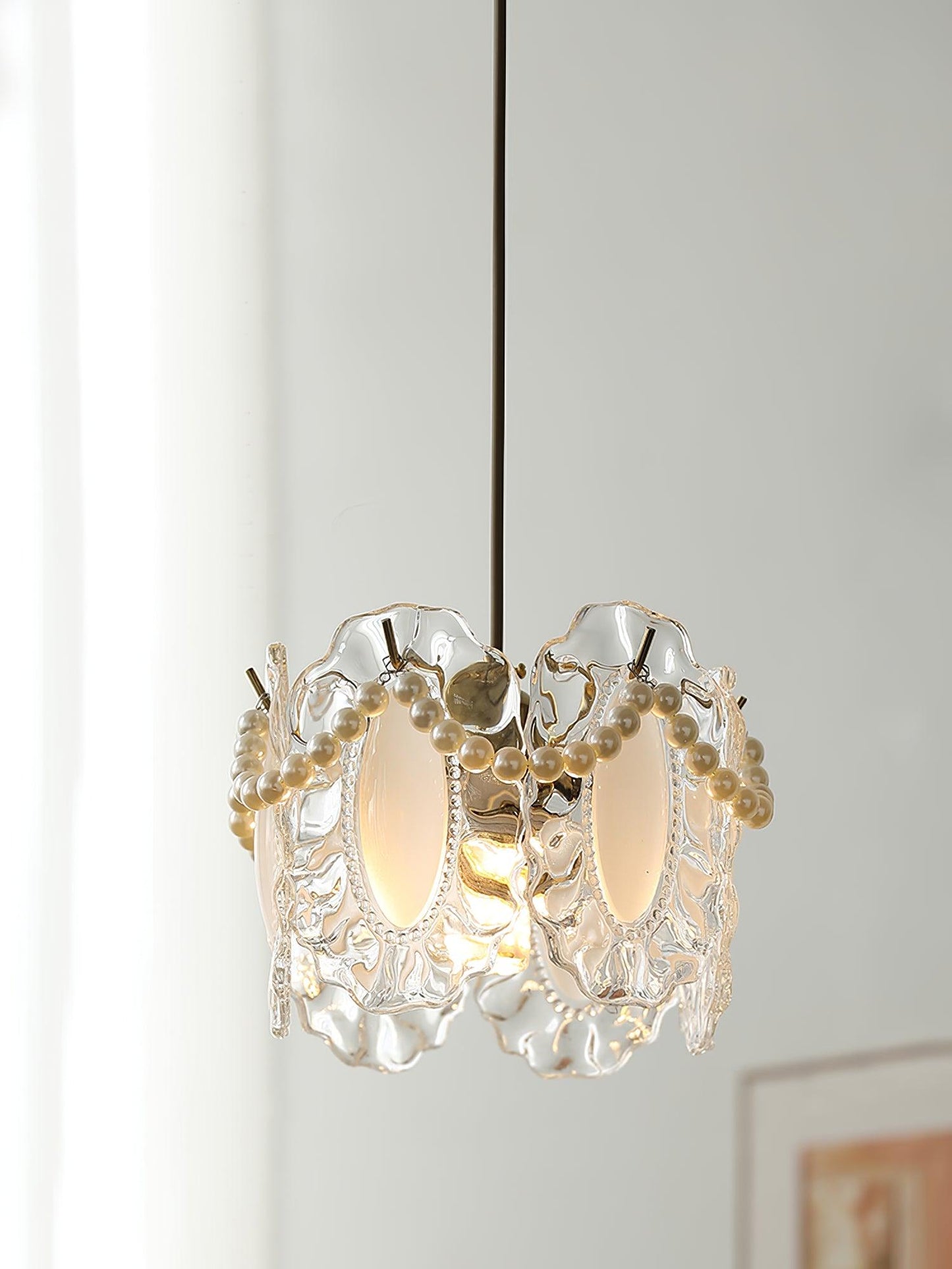 Lumiéra - Floral Glass Pendant Light