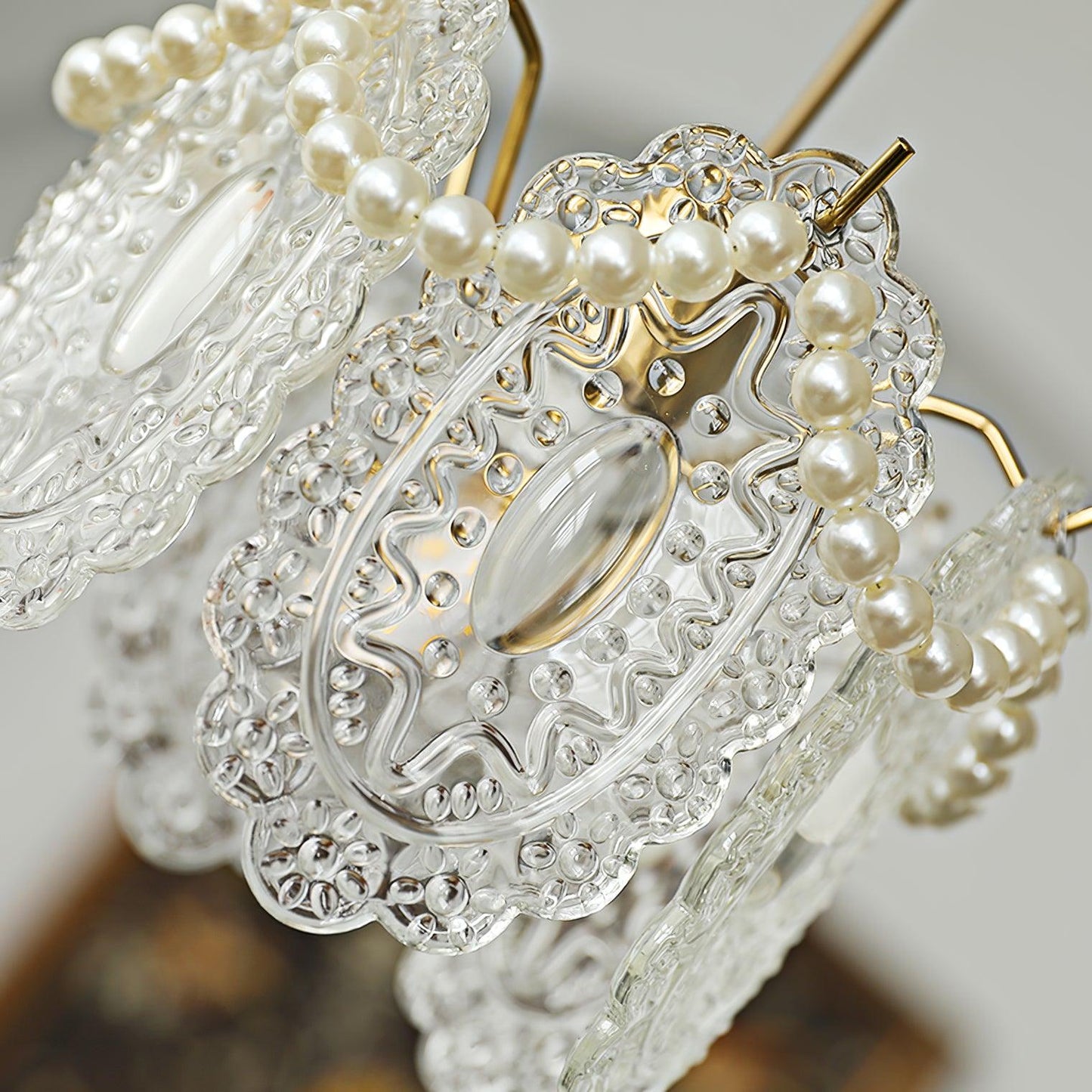 Lumiéra - Floral Glass Pendant Light