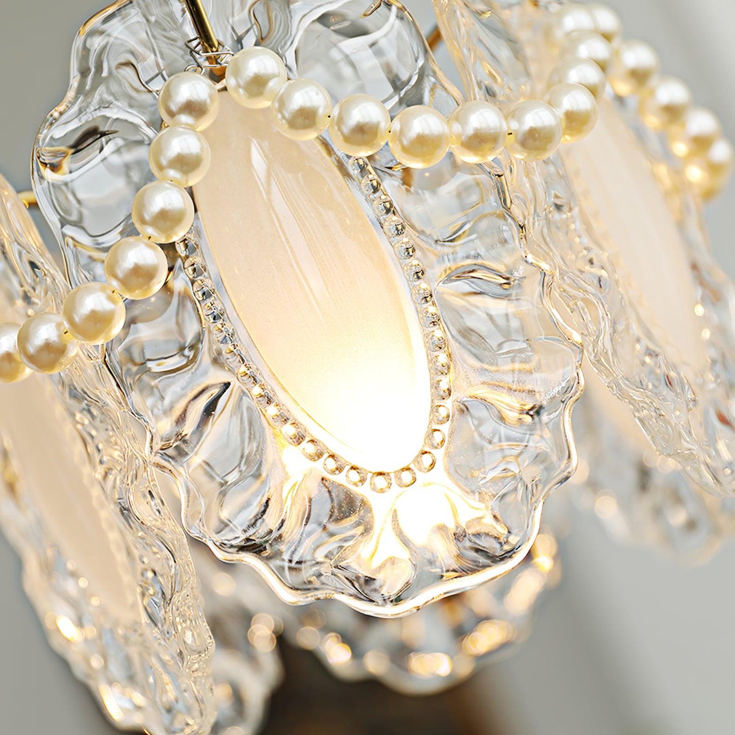 Lumiéra - Floral Glass Pendant Light