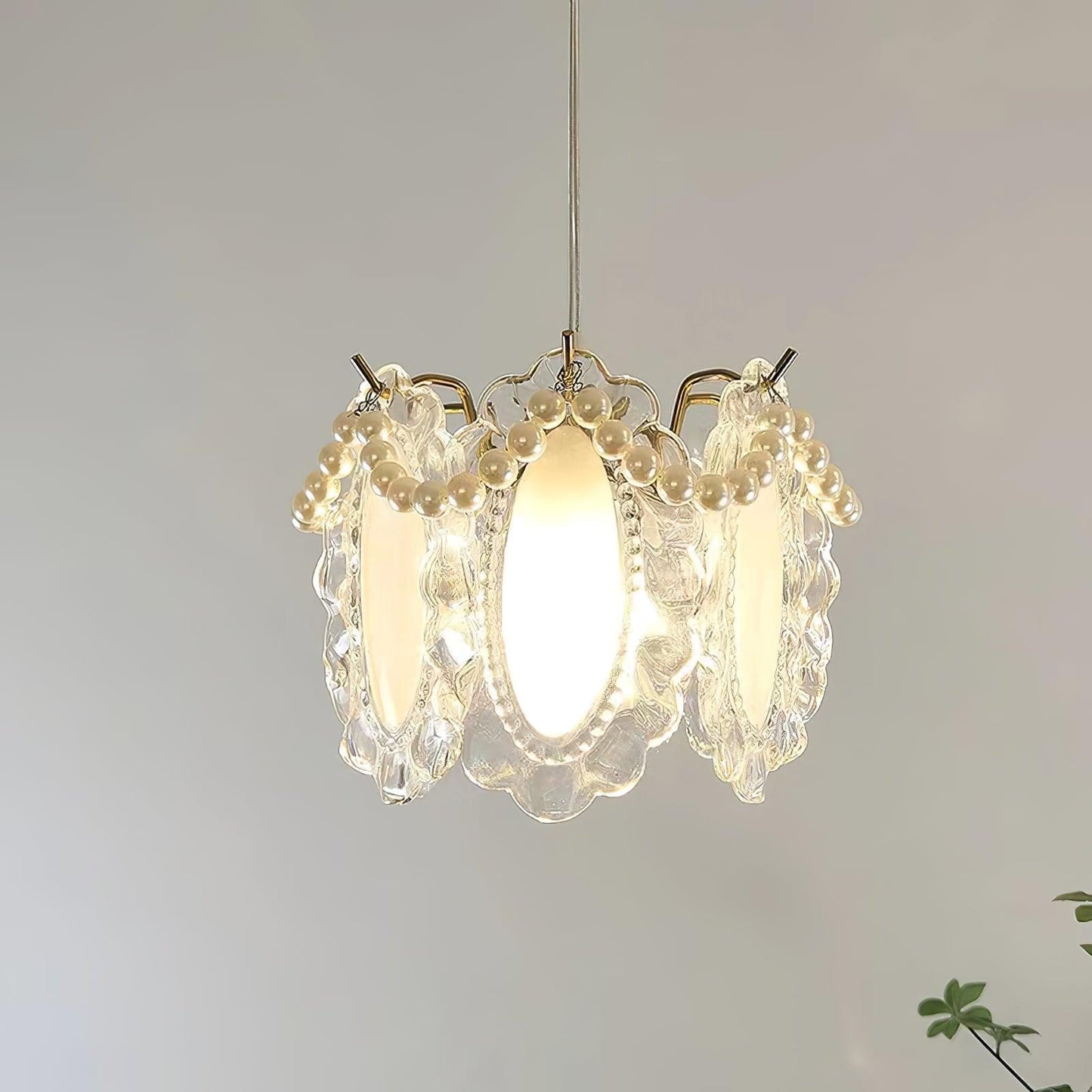 Lumiéra - Floral Glass Pendant Light