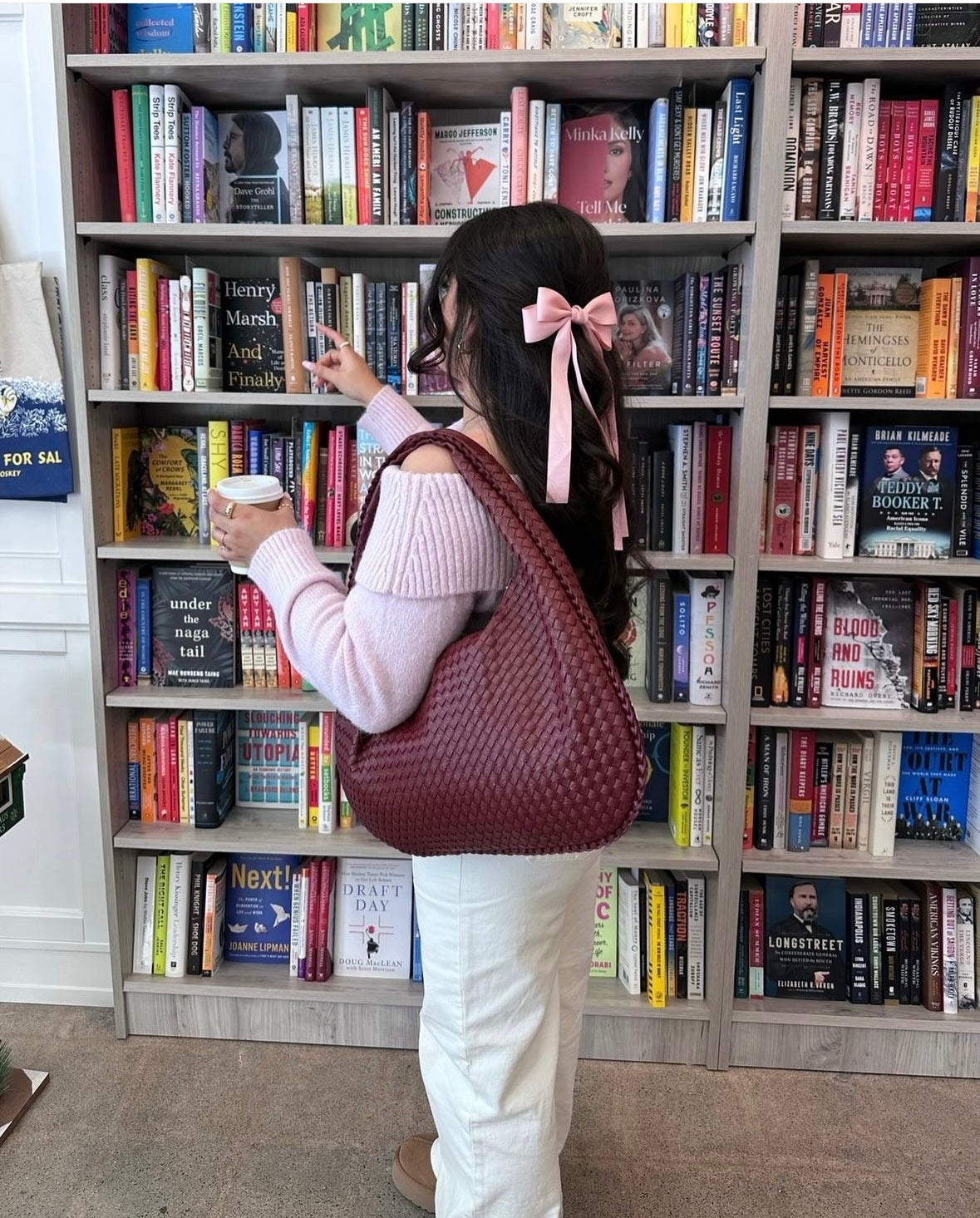 Solaya – Women's Everyday Statement Bag | Wine Red Shoulder Bag