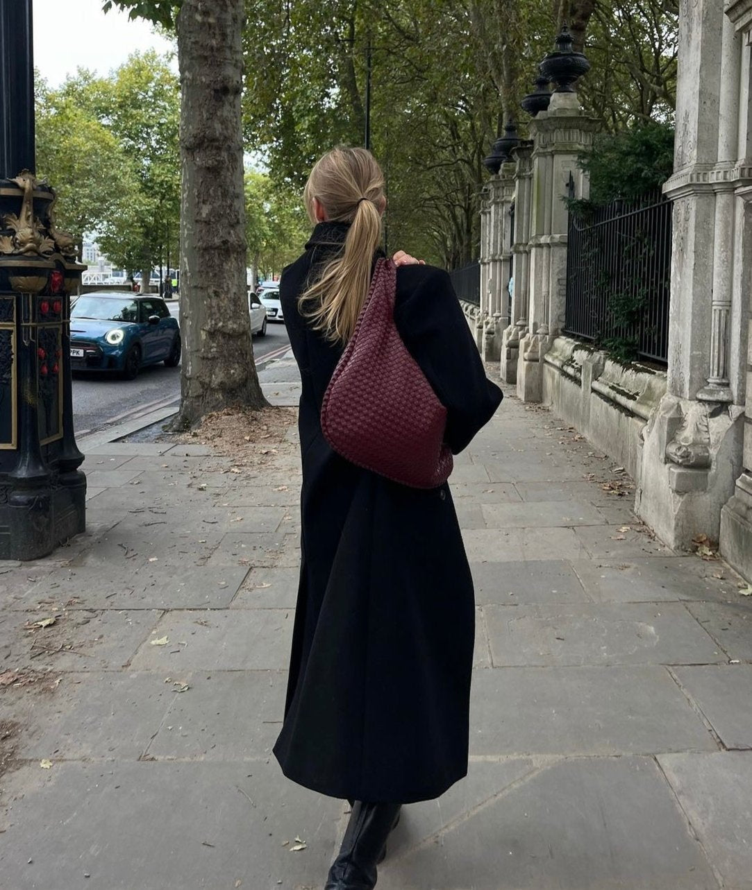 Solaya – Women's Everyday Statement Bag | Wine Red Shoulder Bag