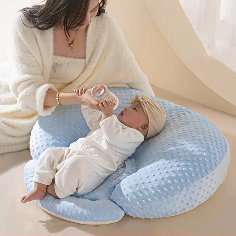 CozyNest - Curved Baby Feeding Pillow & Lounger