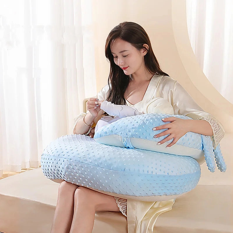 CozyNest - Curved Baby Feeding Pillow & Lounger