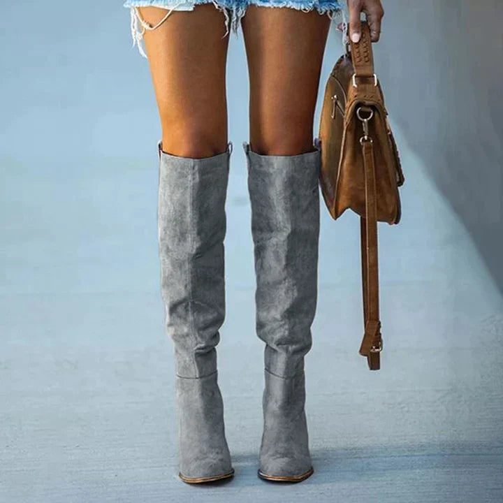 Zepha - Women's Casual Knee-High Boots