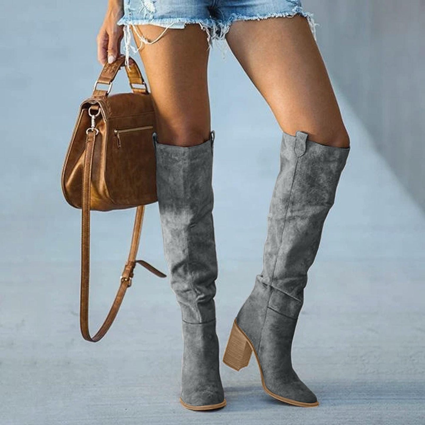 Zepha - Women's Casual Knee-High Boots