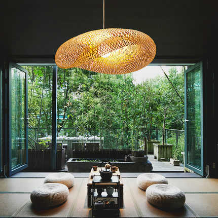 Lumiéra - Handwoven Bamboo Pendant Light
