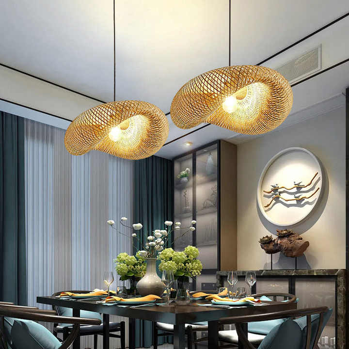 Lumiéra - Handwoven Bamboo Pendant Light