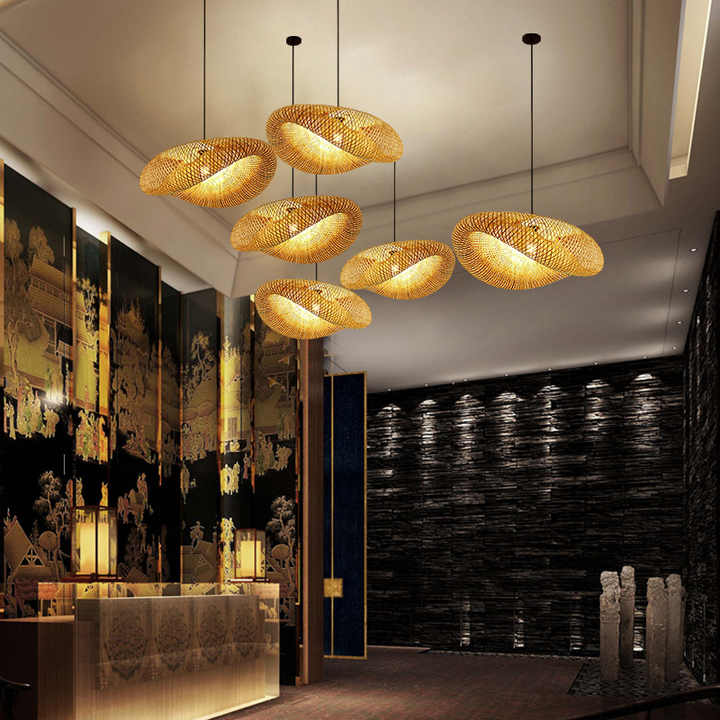 Lumiéra - Handwoven Bamboo Pendant Light